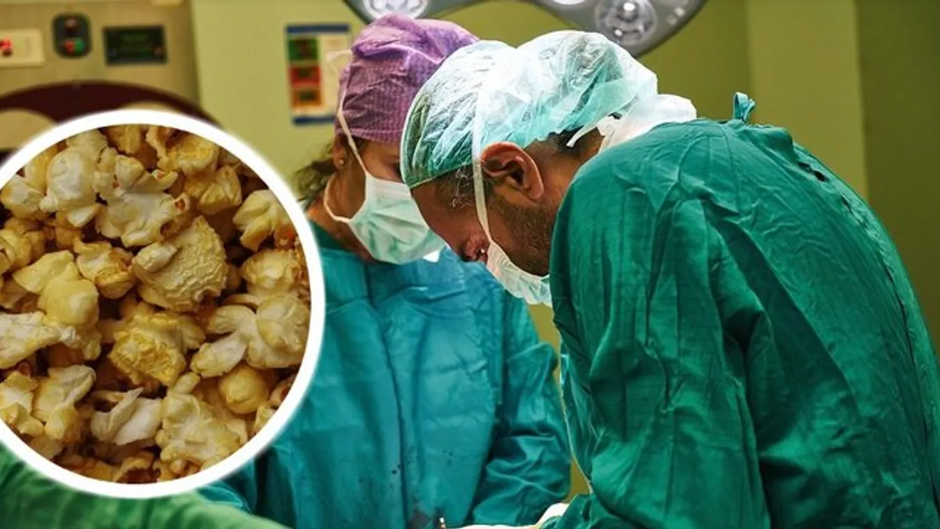 Kis híján egy fogai közé szorult popcorn végzett az életerős tűzoltóval