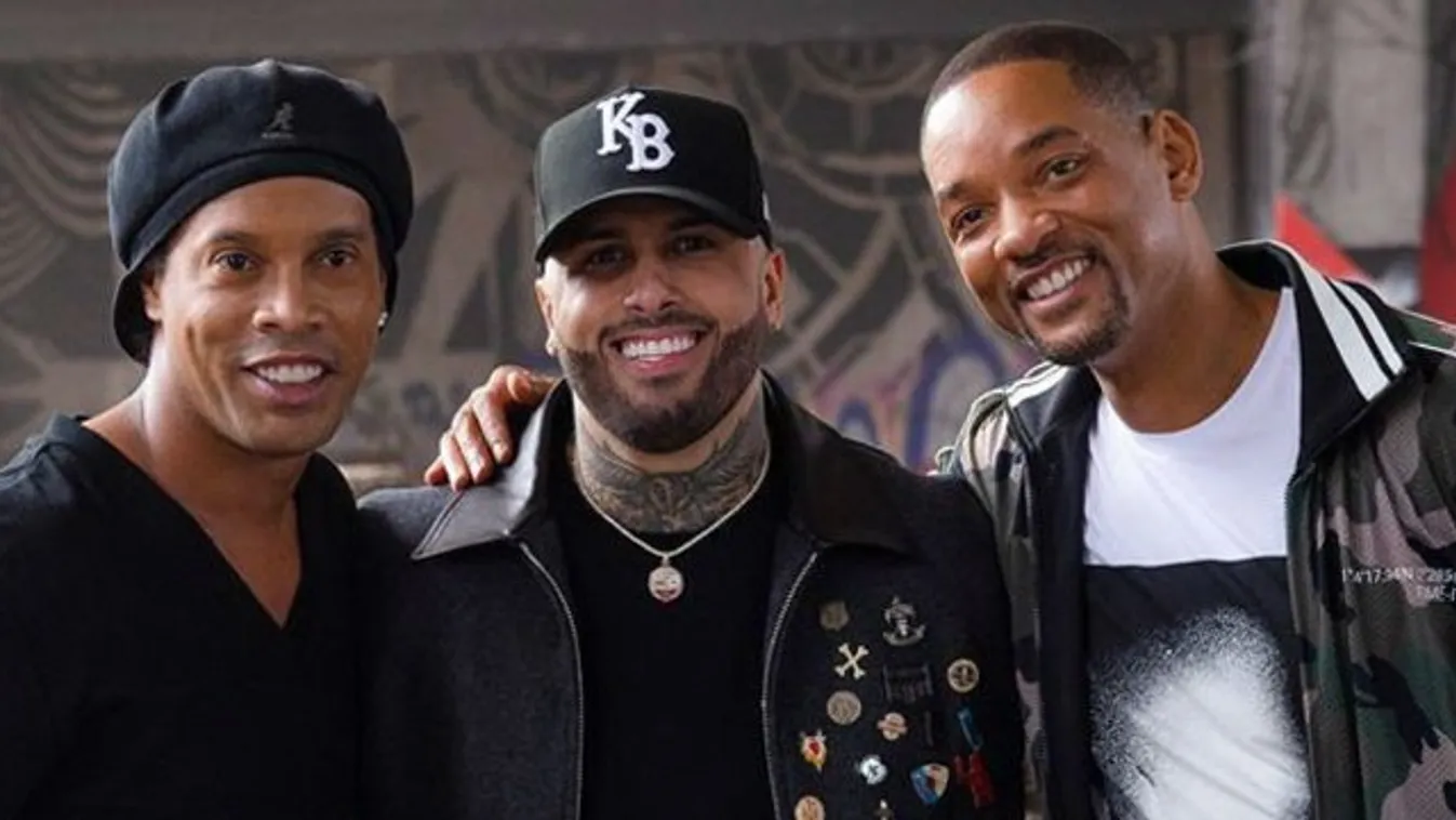 Szabadnapján forgatta Budapesten a vb-klipet Will Smith - videó