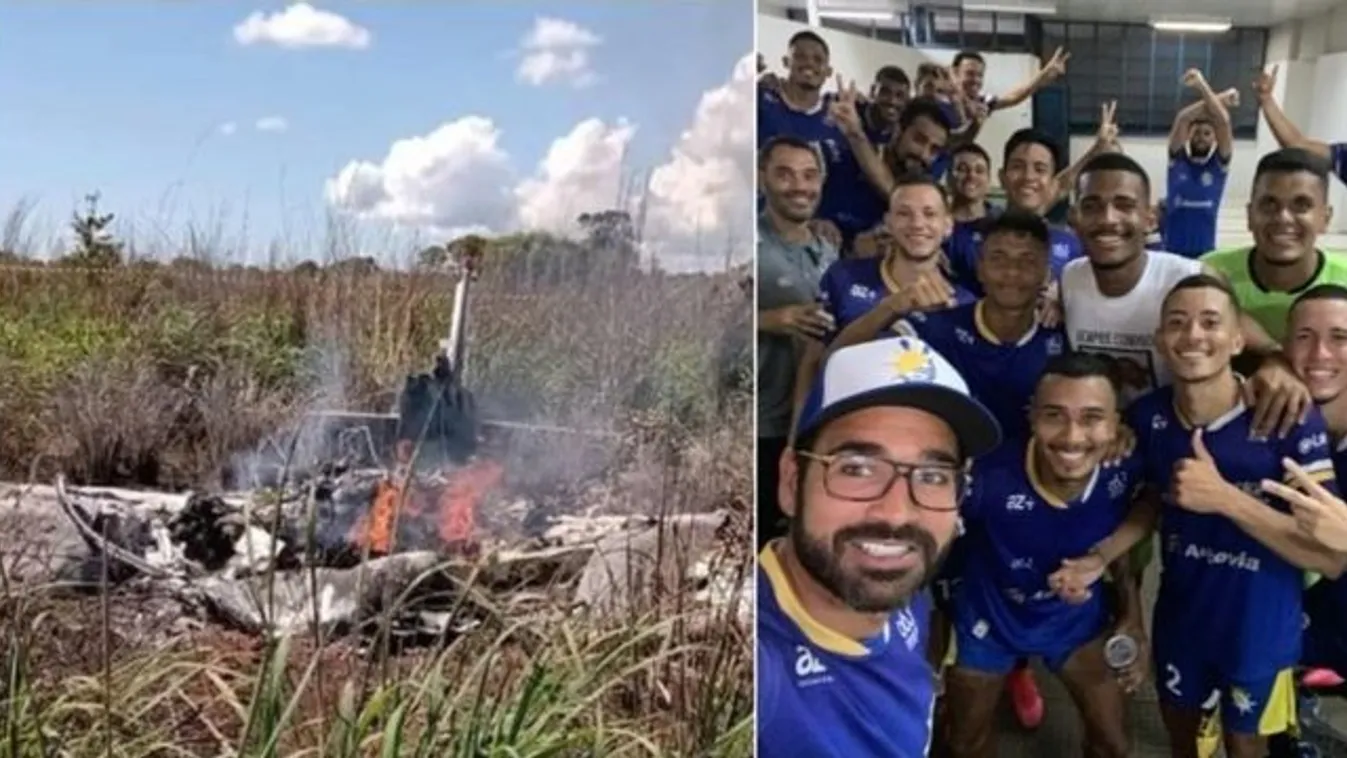 Tragédia: lezuhant egy focistákat szállító repülőgép, hatan szörnyethaltak