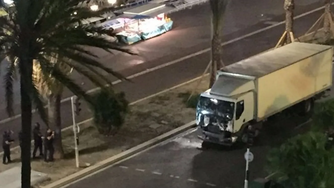 Videó a nizzai terrorista lelövéséről