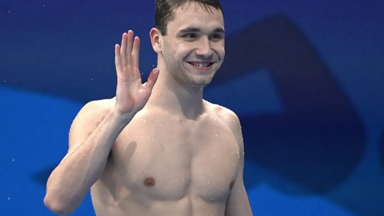 Megvan a második arany! Olimpiai bajnok Milák Kristóf