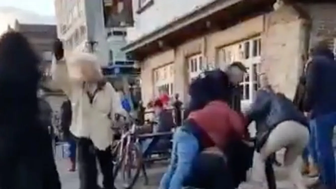 Alig pár napja nyitottak ki az angol pubok, már is megtörtént az első komoly tömegbunyó – 18+ videó