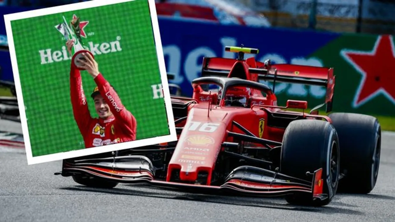 Olasz Nagydíj - Leclerc szállította a Ferrari diadalát