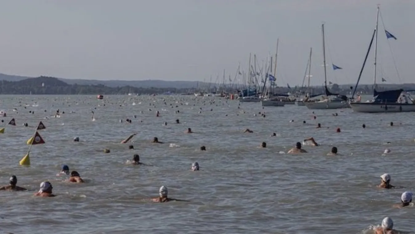 Friss: Rossz hírek érkeztek a hétvégi Balaton-átúszással kapcsolatban