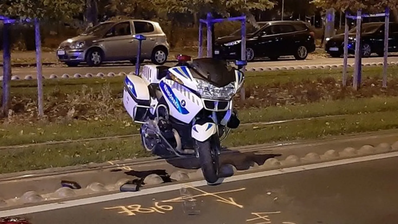 Tragédia az Etele úton: Busz alá esett egy rendőr, veszélyben az élete