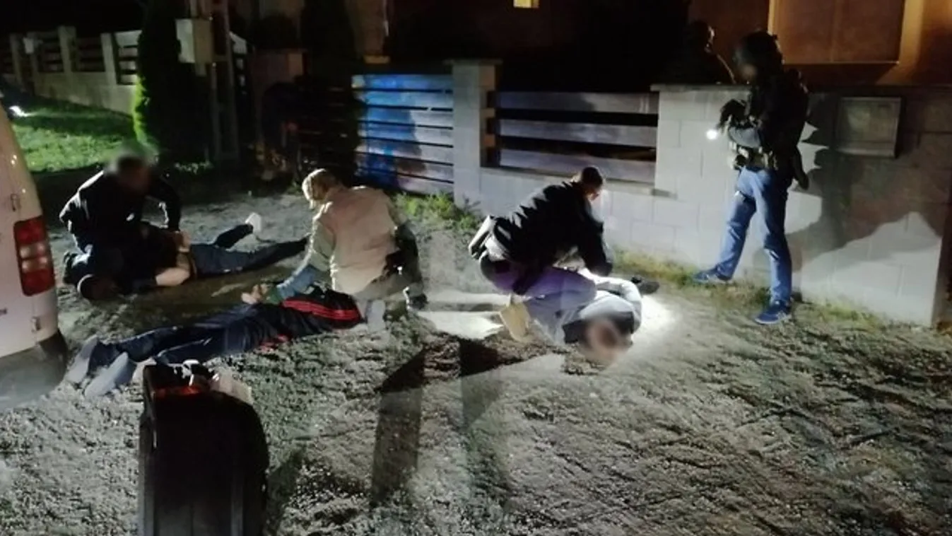 Magyar-osztrák együttműködéssel öt drogkereskedőt fogtak el a rendőrök - videó
