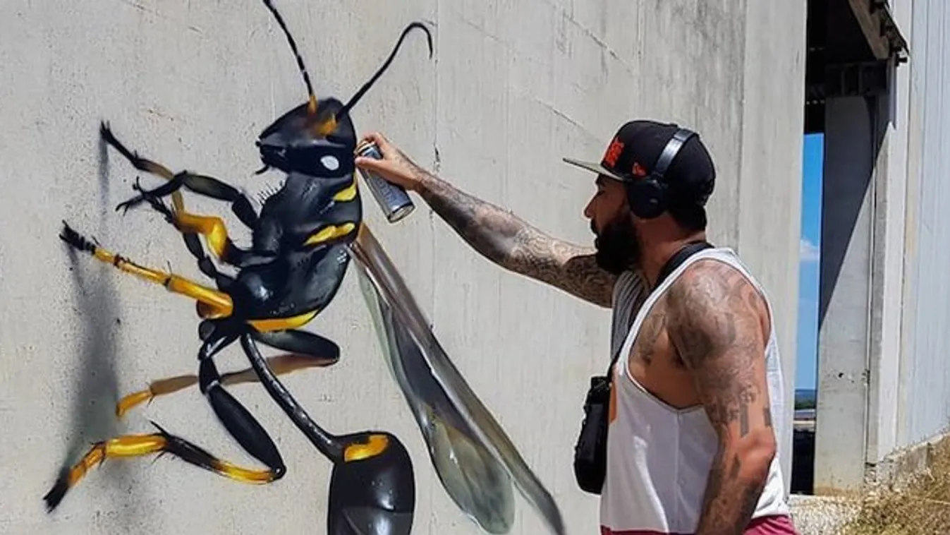 Életre kelnek a graffitis alkotásai