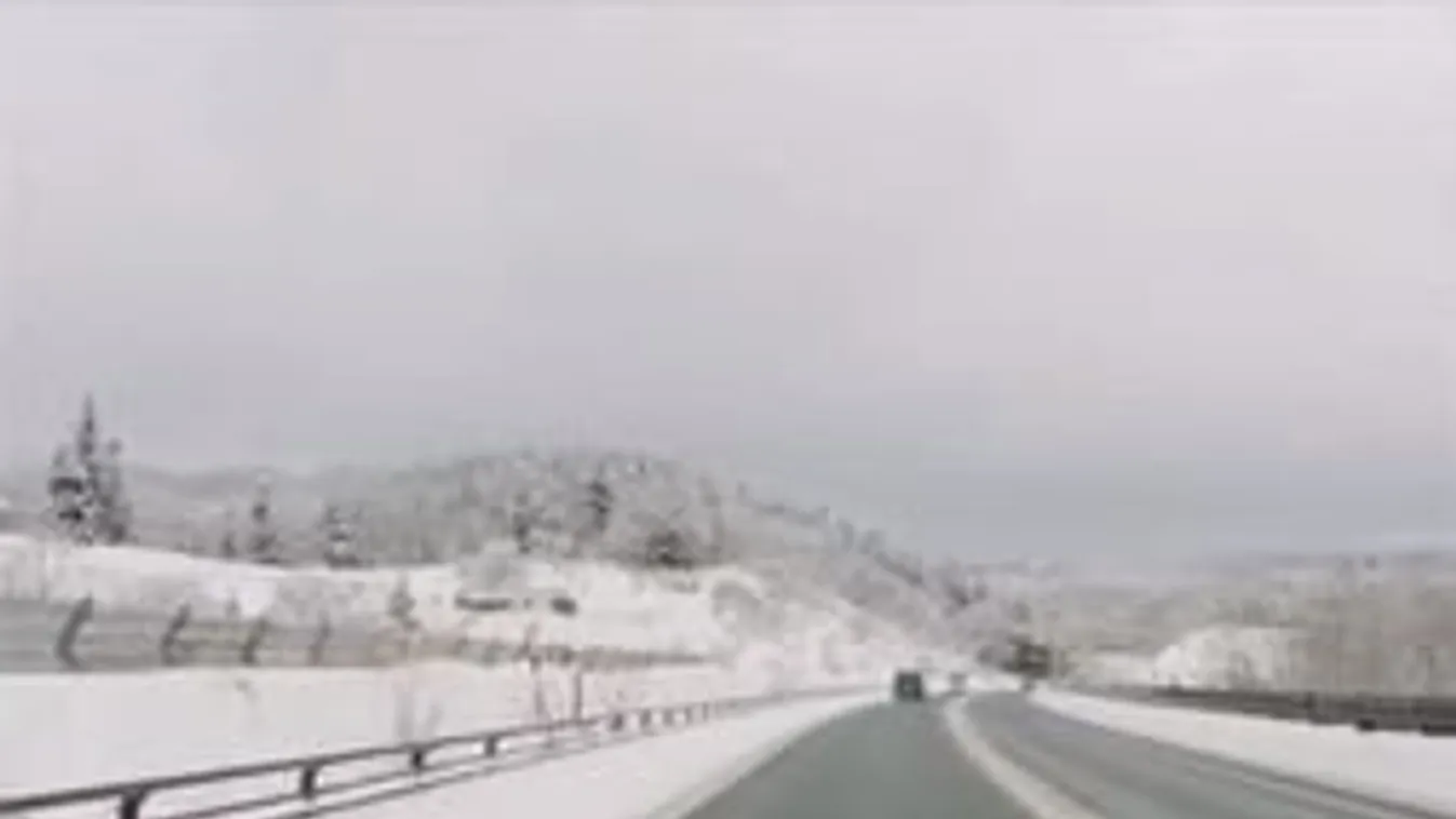 Brutális mennyiségű hó esett Japánban – videó
