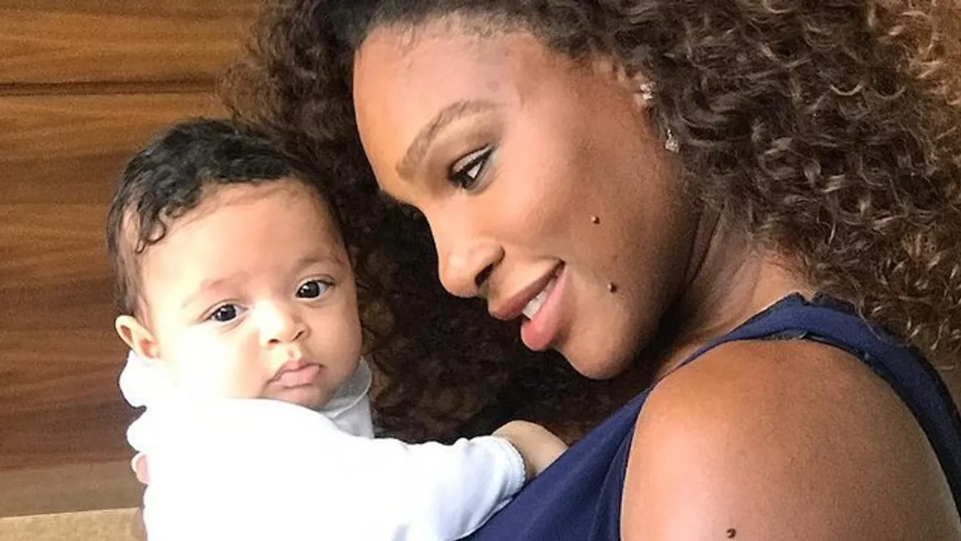 Serena majd' belehalt a szülésbe