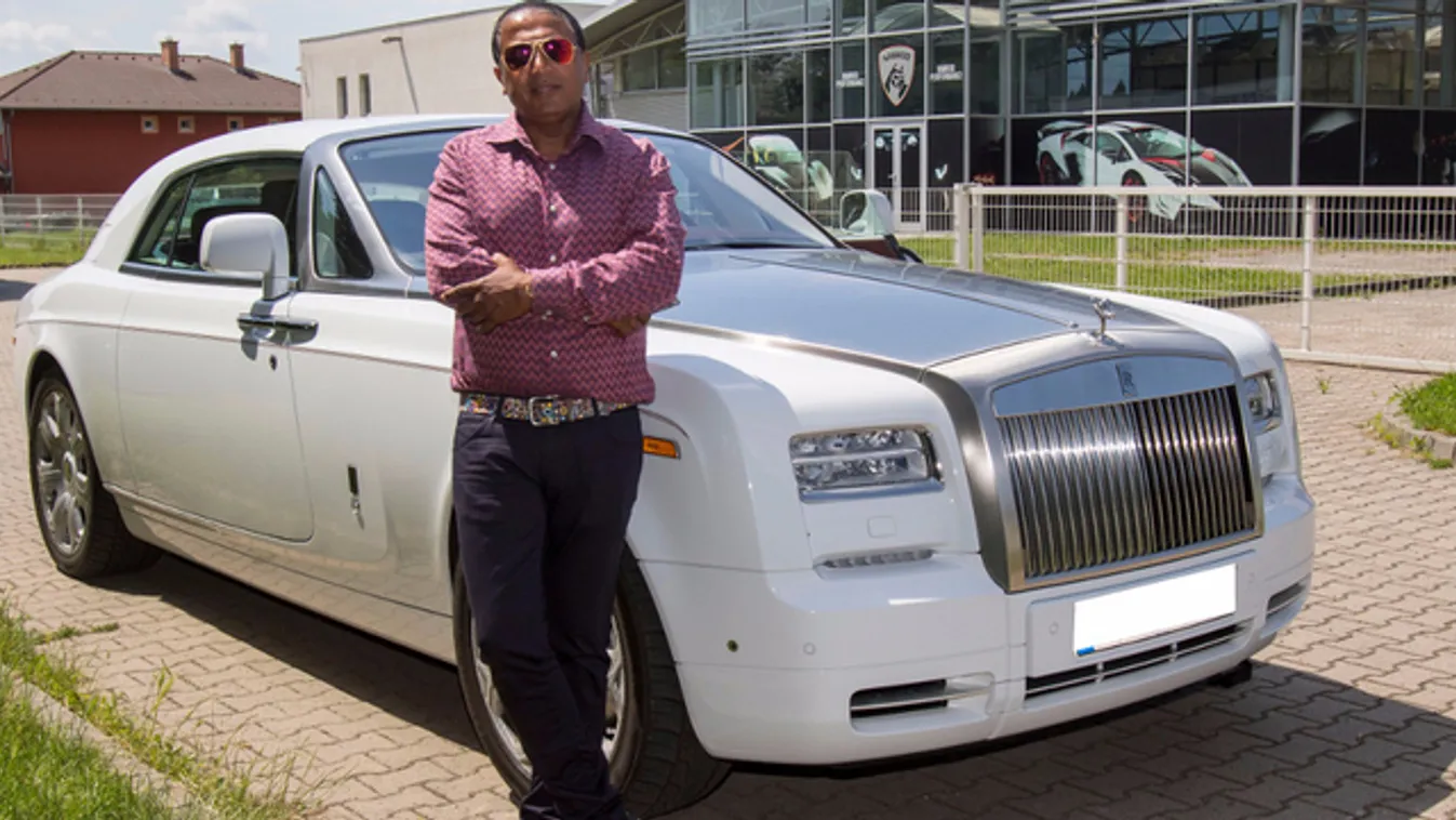 150 milliós Rolls-Royce-szal jár az újvárosi sportkocsimágnás