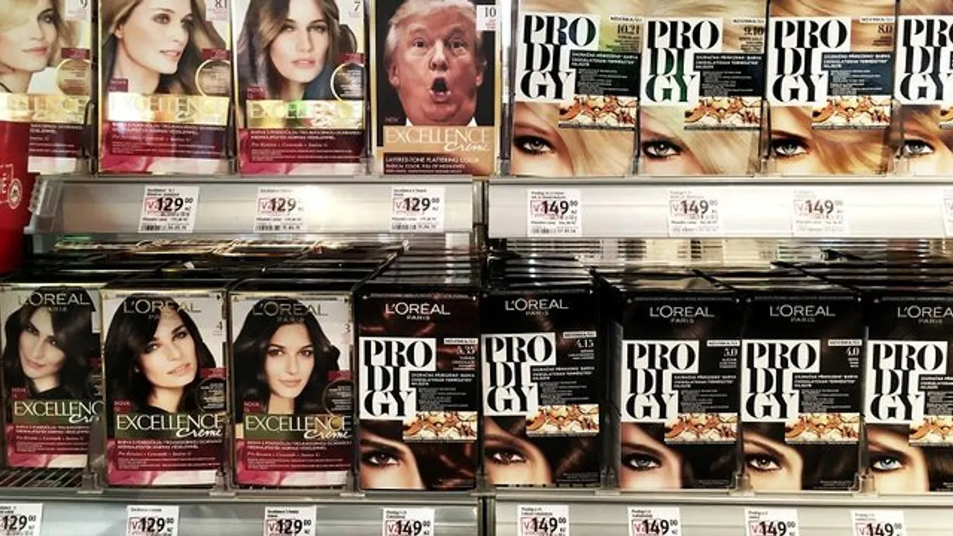 Hajfestékre csempészte Trump bozontját