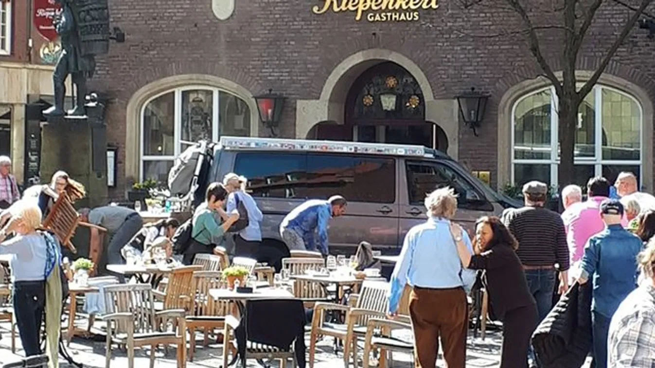 Mészárlást másolt a münsteri gázoló