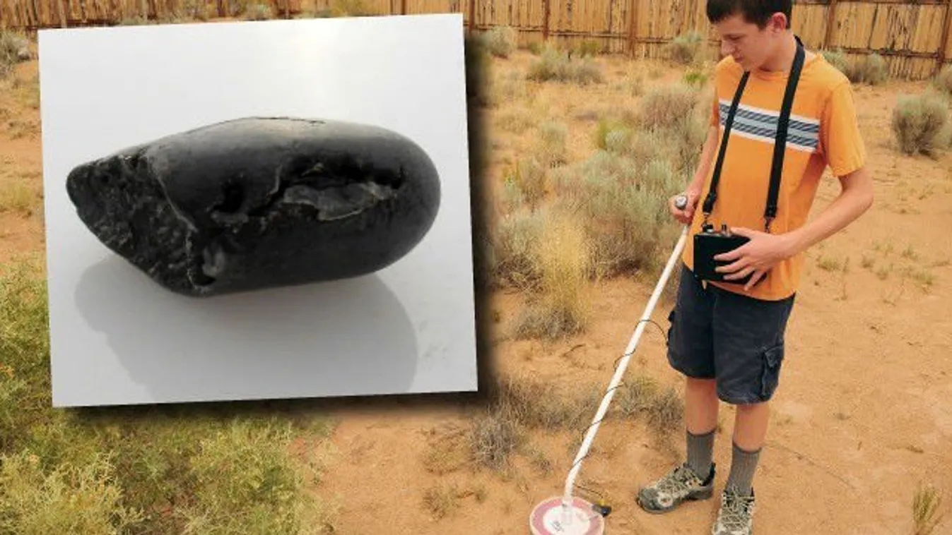 13 éves kincskereső bukkant a meteorra