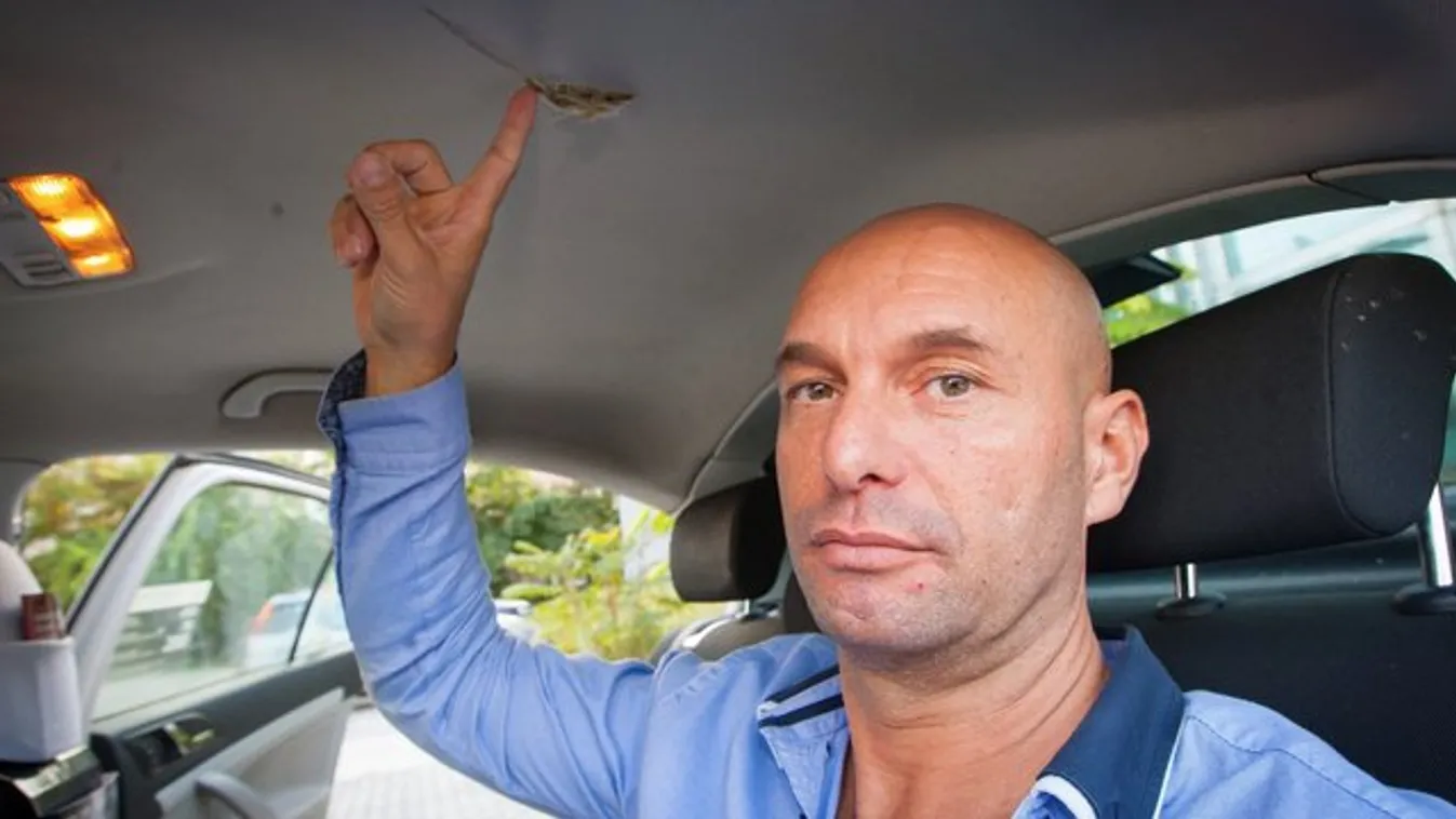 Frigyes, a robbantásban megsérült taxis: Pár centin múlt az életem