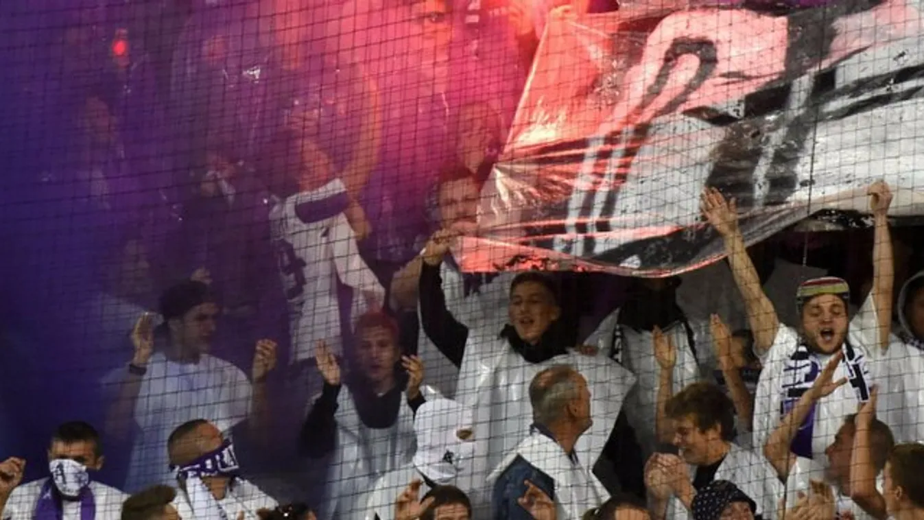 Előállították a szurkolót, mert sállal takarta el az arcát