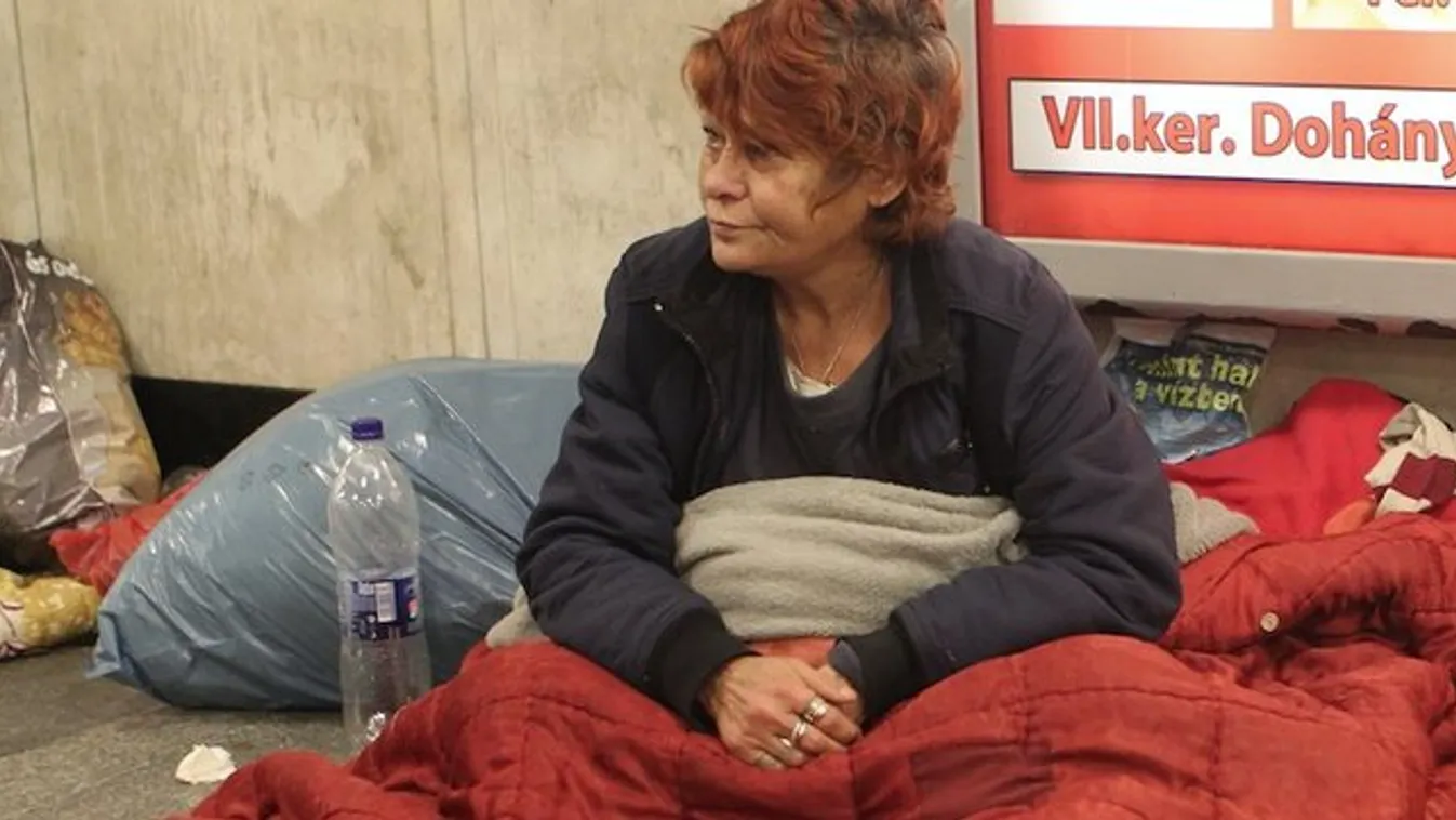 Így vészelik át a hajléktalanok a mínuszokat