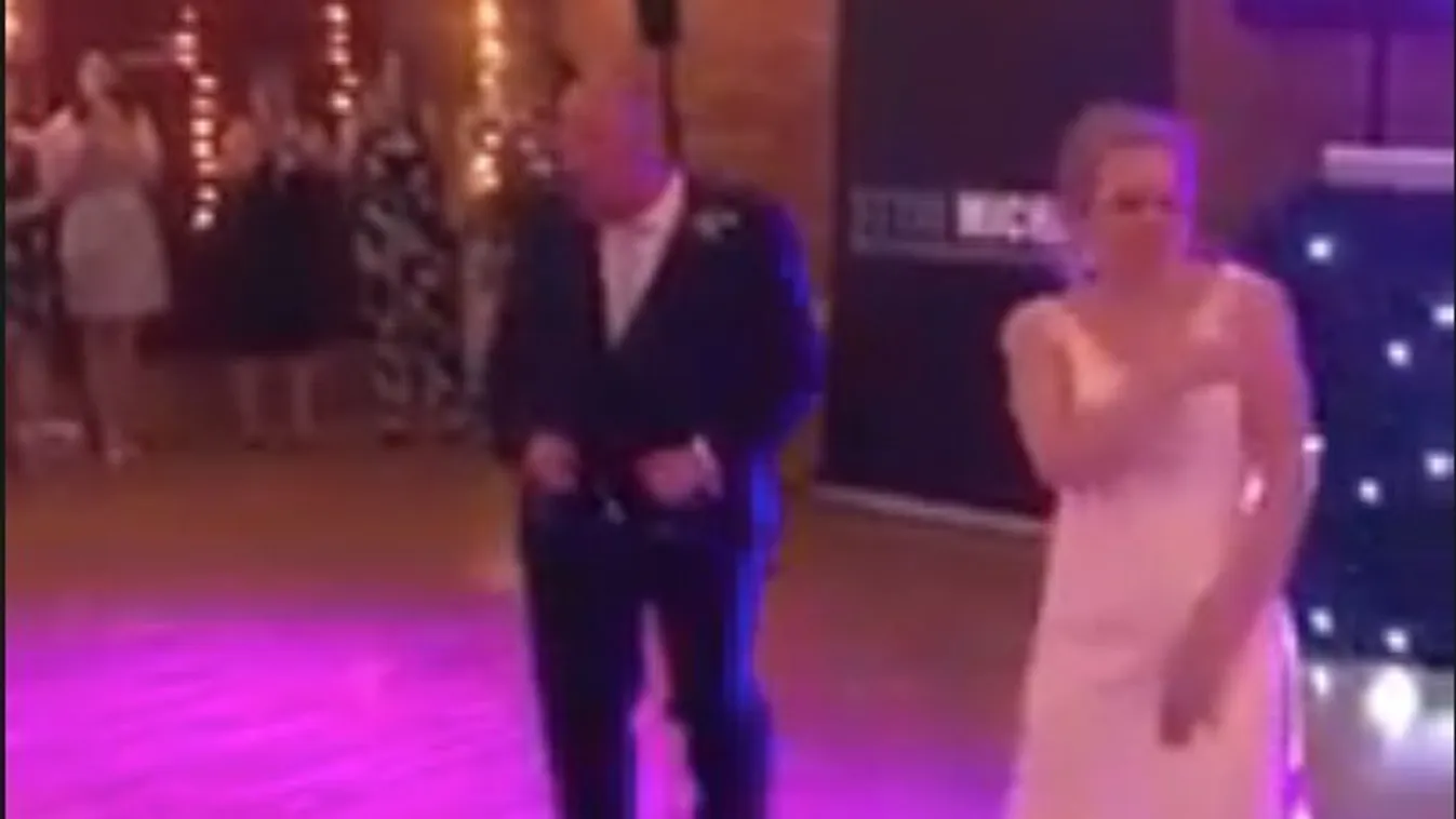 Felrobbantotta a netet ez az apás menyasszonytánc - videó