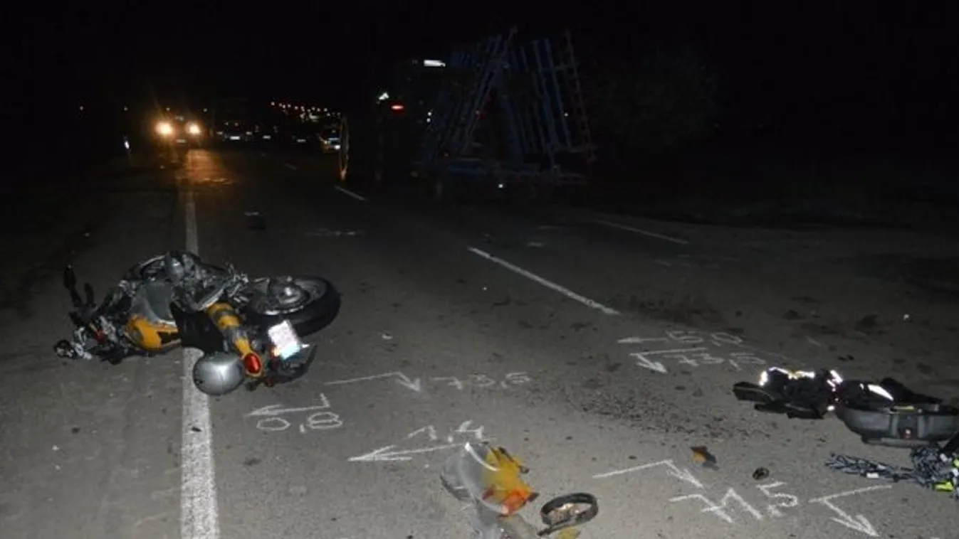 Halálos motorbaleset történt Füzesabonynál