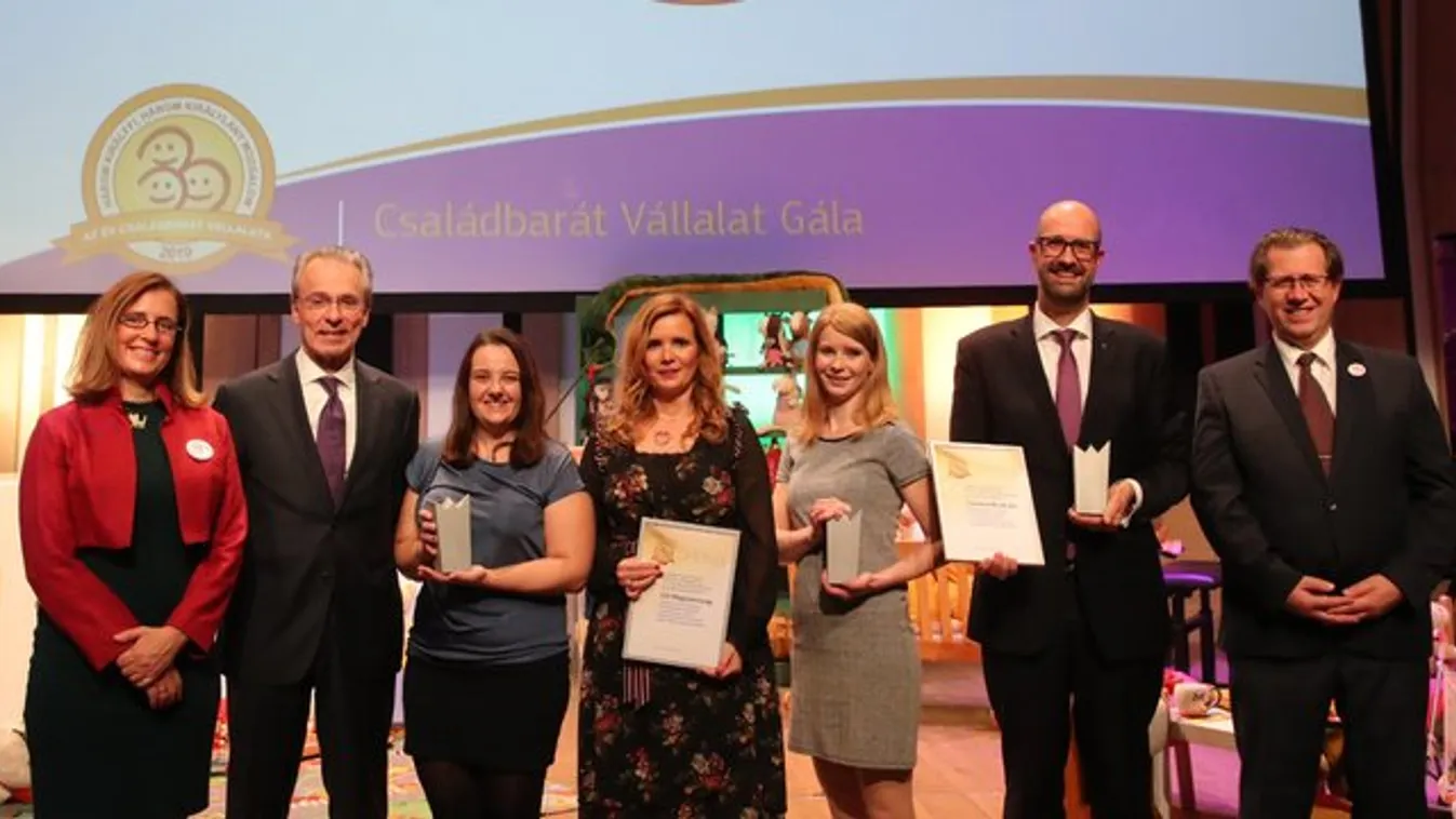 Díjazták a családbarát vállalatokat