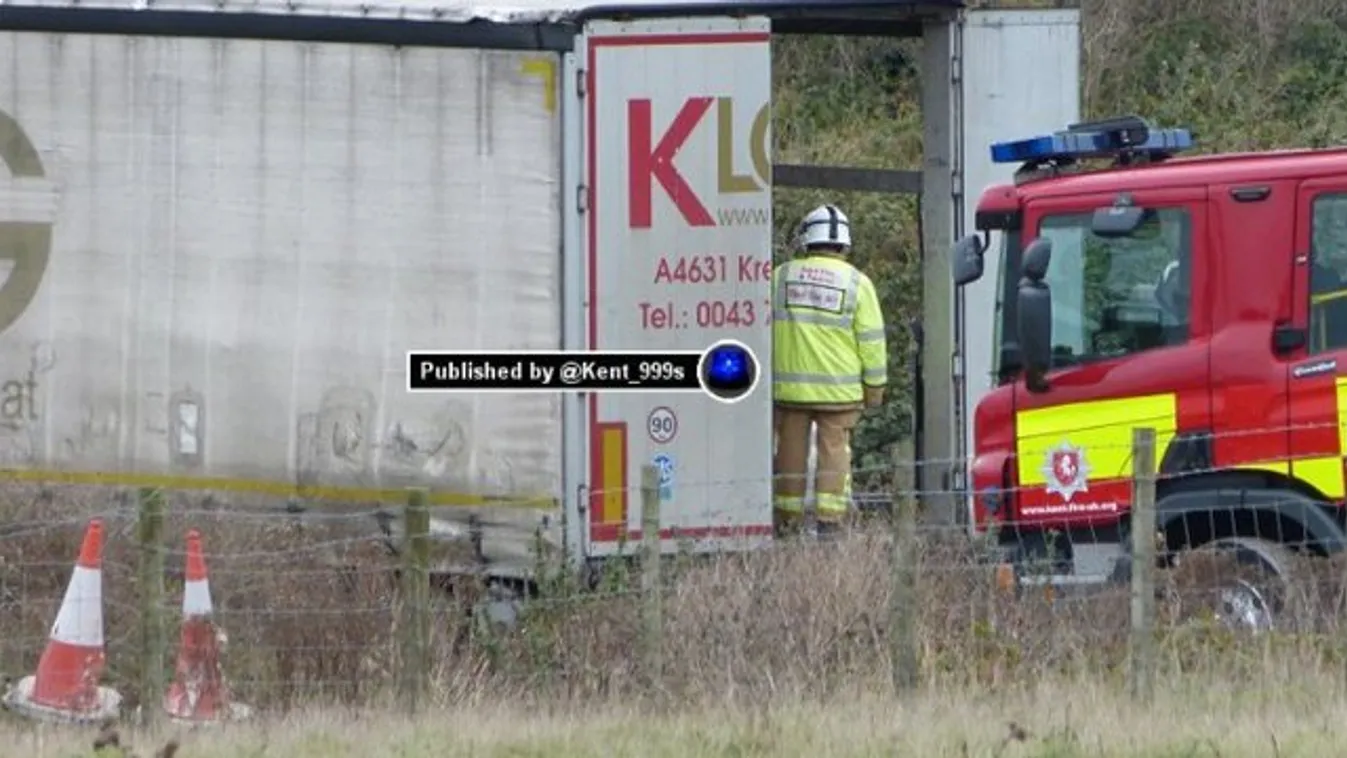 Halott migránst találtak egy magyar sofőr kamionjában