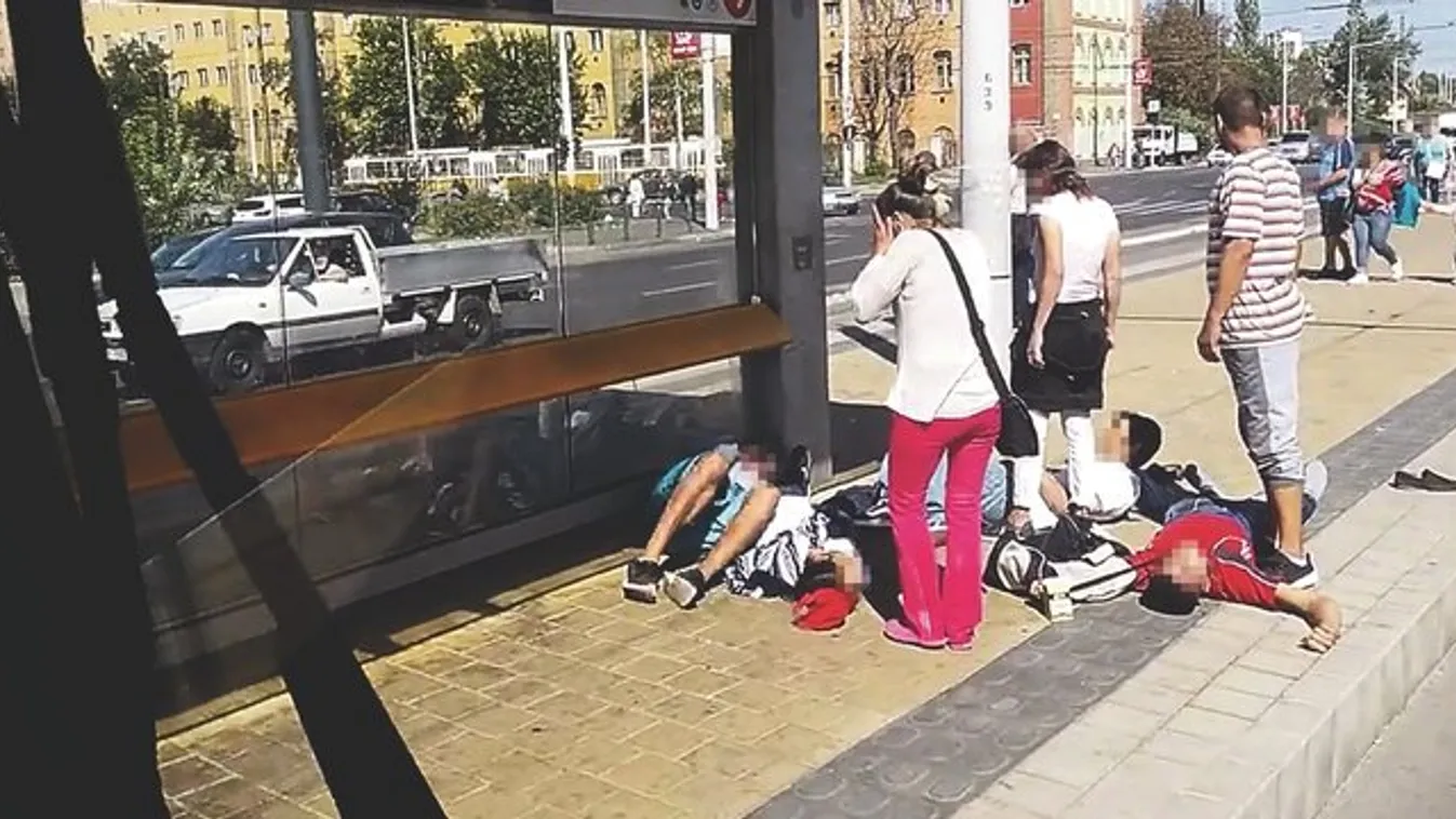 Olcsó dizájnerdrog miatt üvöltöttek zombiként a pesti megállóban - videó