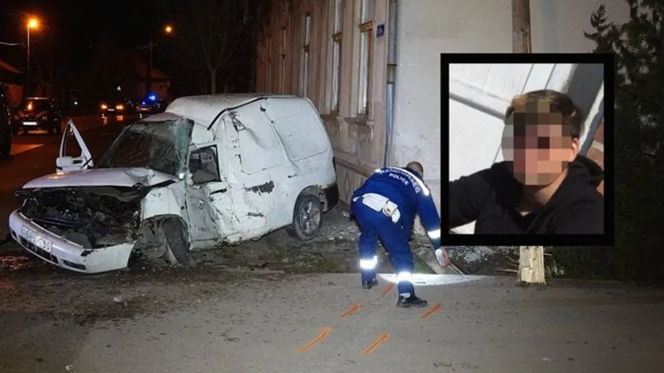 Baleset Nagykőrösön – Azonnal meghalt a száguldás 21 éves szerelmese