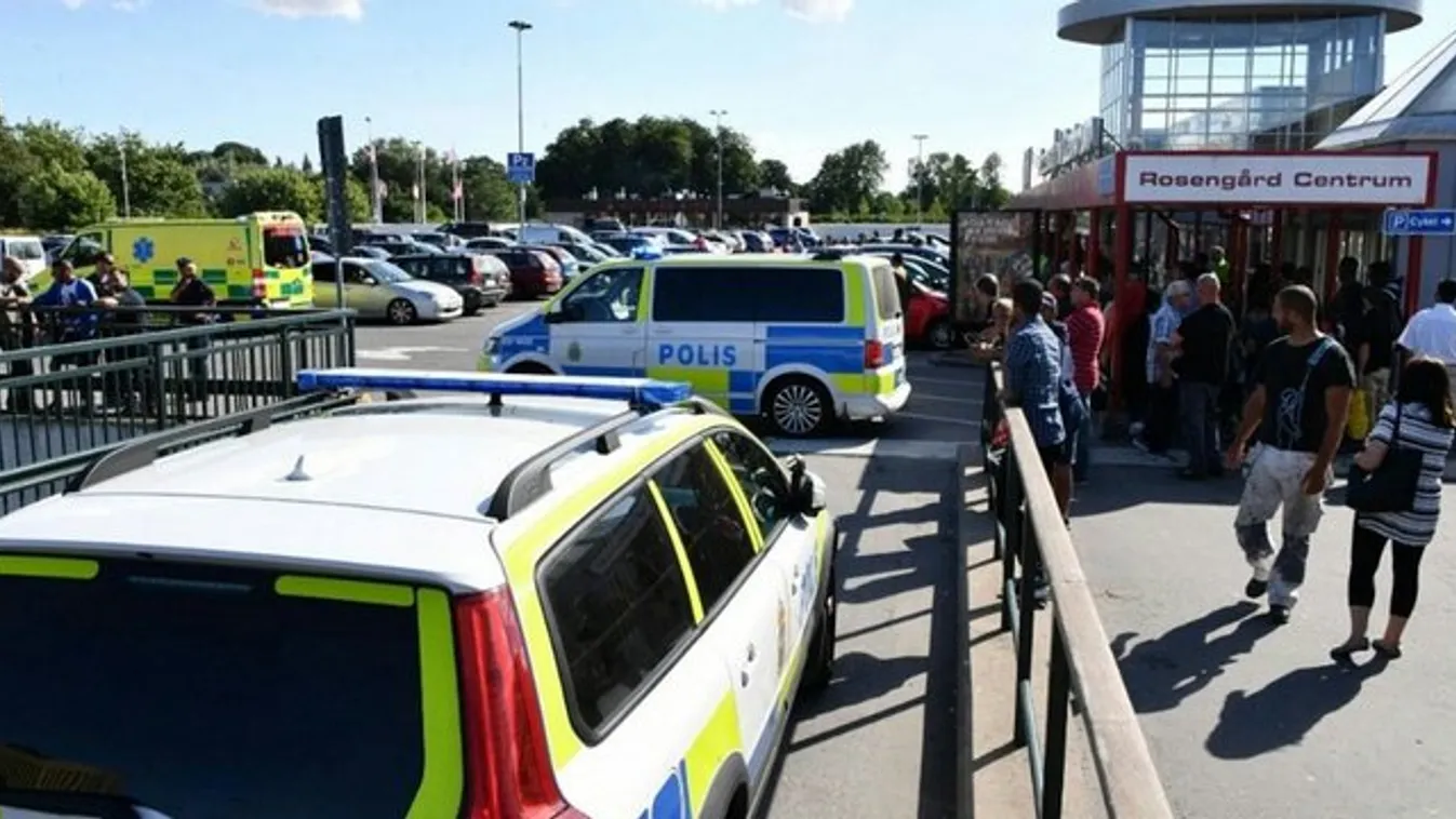 Lövöldözés egy malmöi plázában