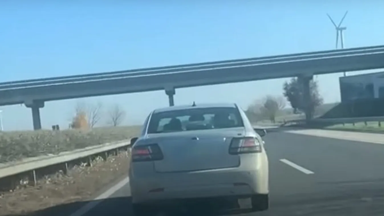 Megvan a nap tahója: nem akart lehúzódni az M1-esen, helyette gusztustalan bosszút állt