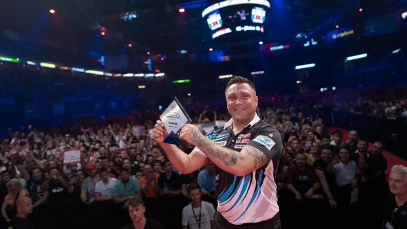 Visszatér a botrányhős dartsos a Papp László Sportarénába