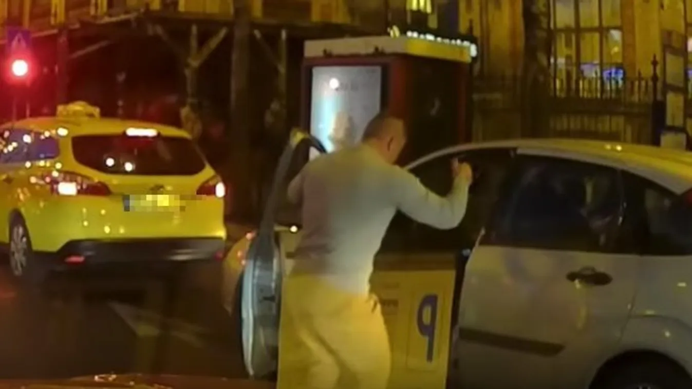 Táncra perdült a pirosnál a sofőr a Nyugatinál - videó