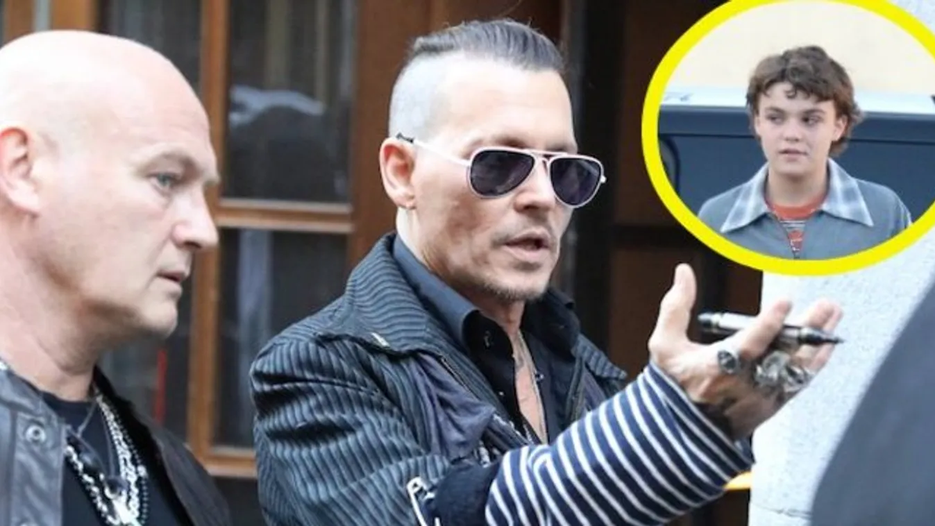 Nem törődik a fiával Johnny Depp