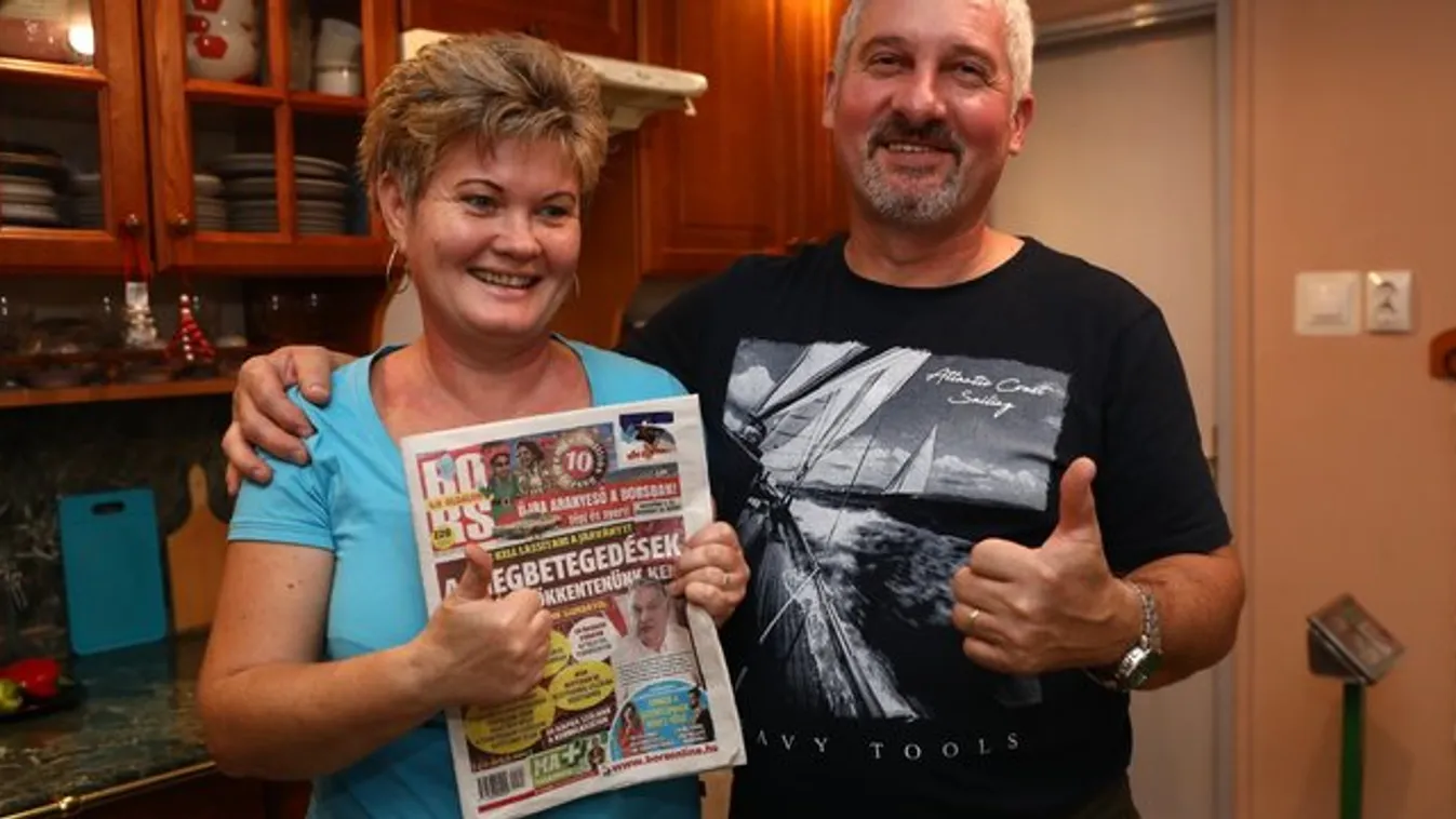 Ötszázezret nyertek a Borssal Szásziék!