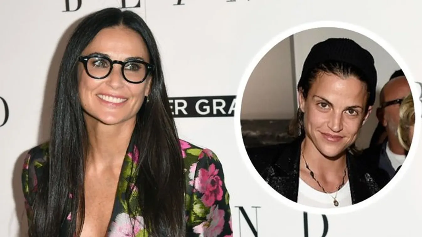 Ledöbbentek a rajongók: nővel él együtt Demi Moore