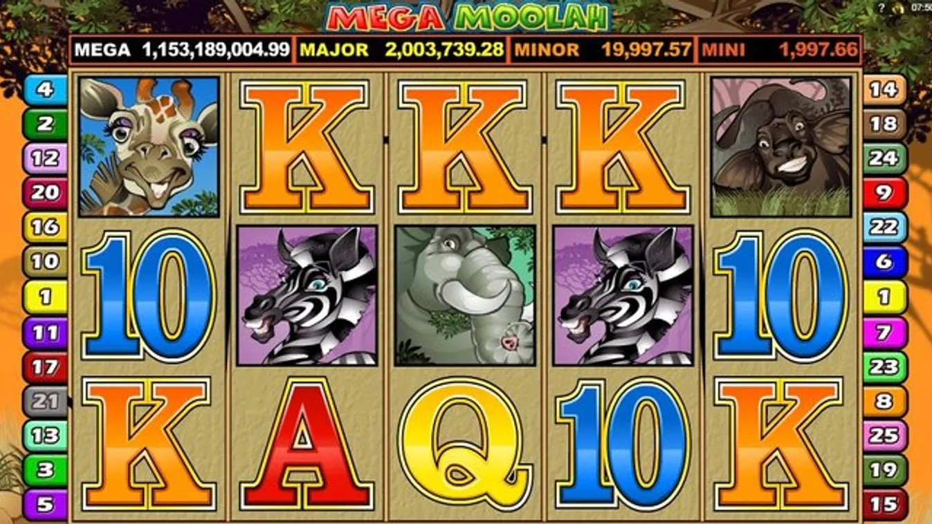Egymilliárd felett jár a Mega Moolah jackpot (x)