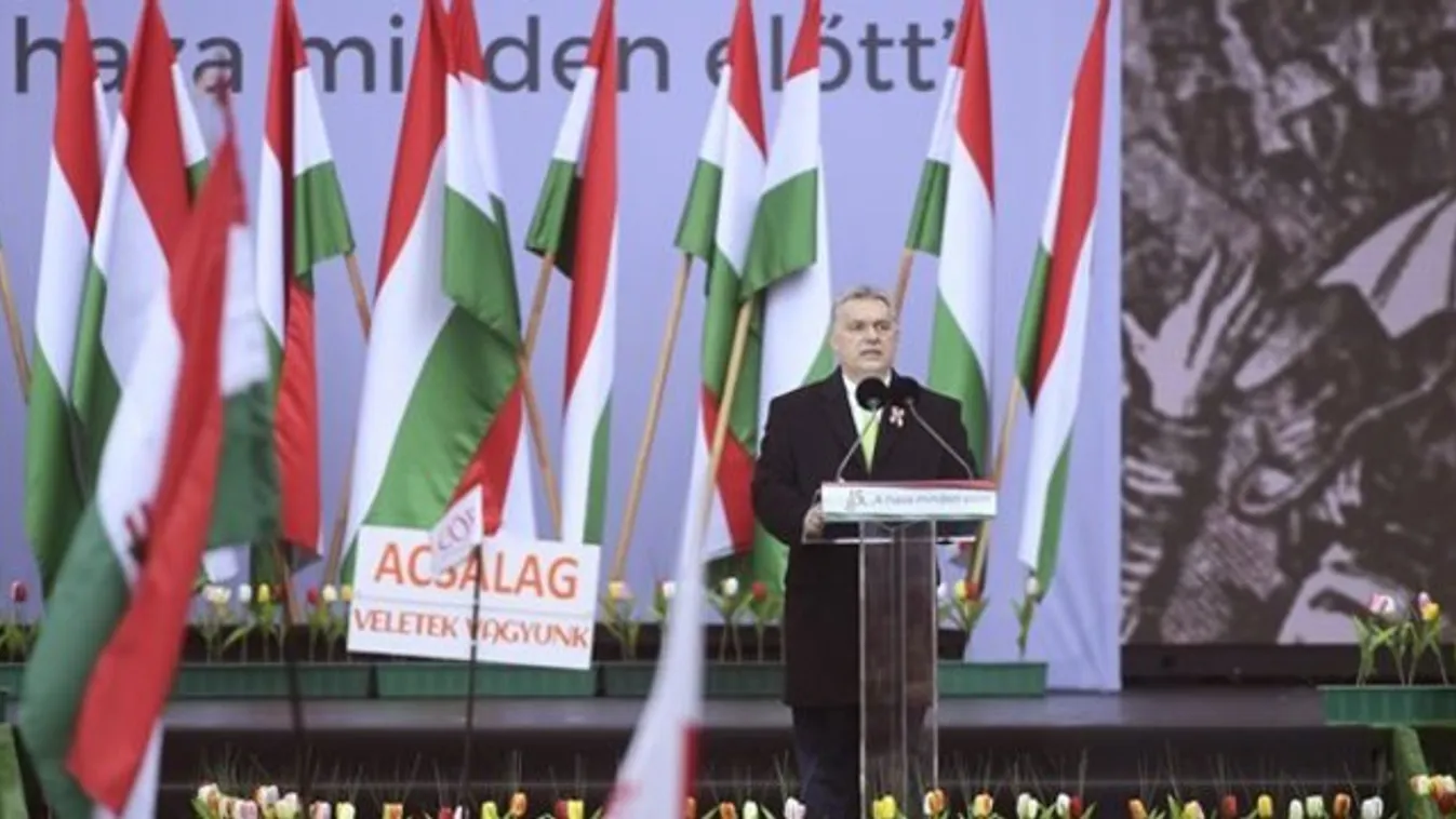 Orbán: El akarják venni az országunkat! 