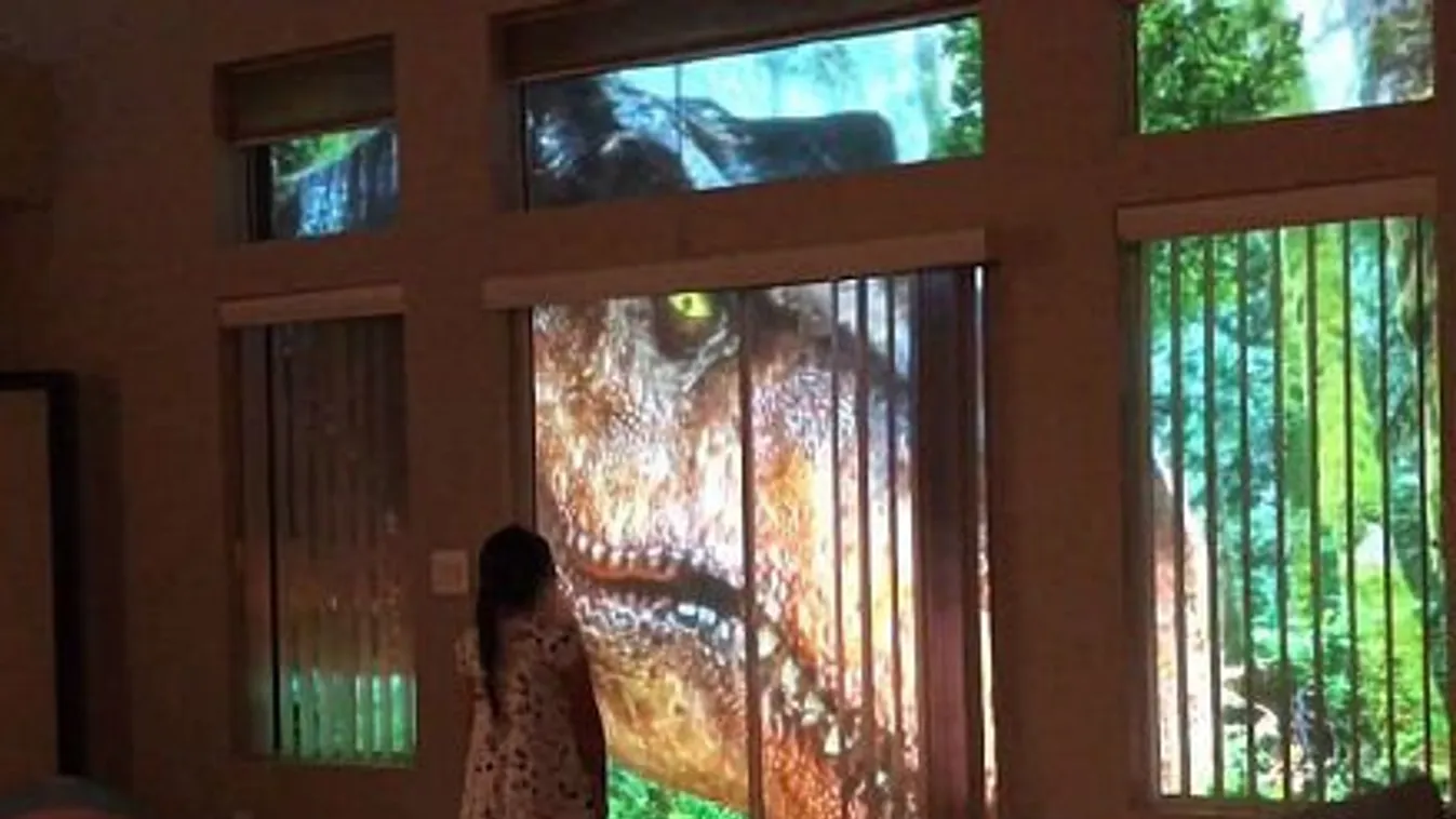 Igazi Jurassic Parkot csinált lányának a világ legmenőbb apukája – videó