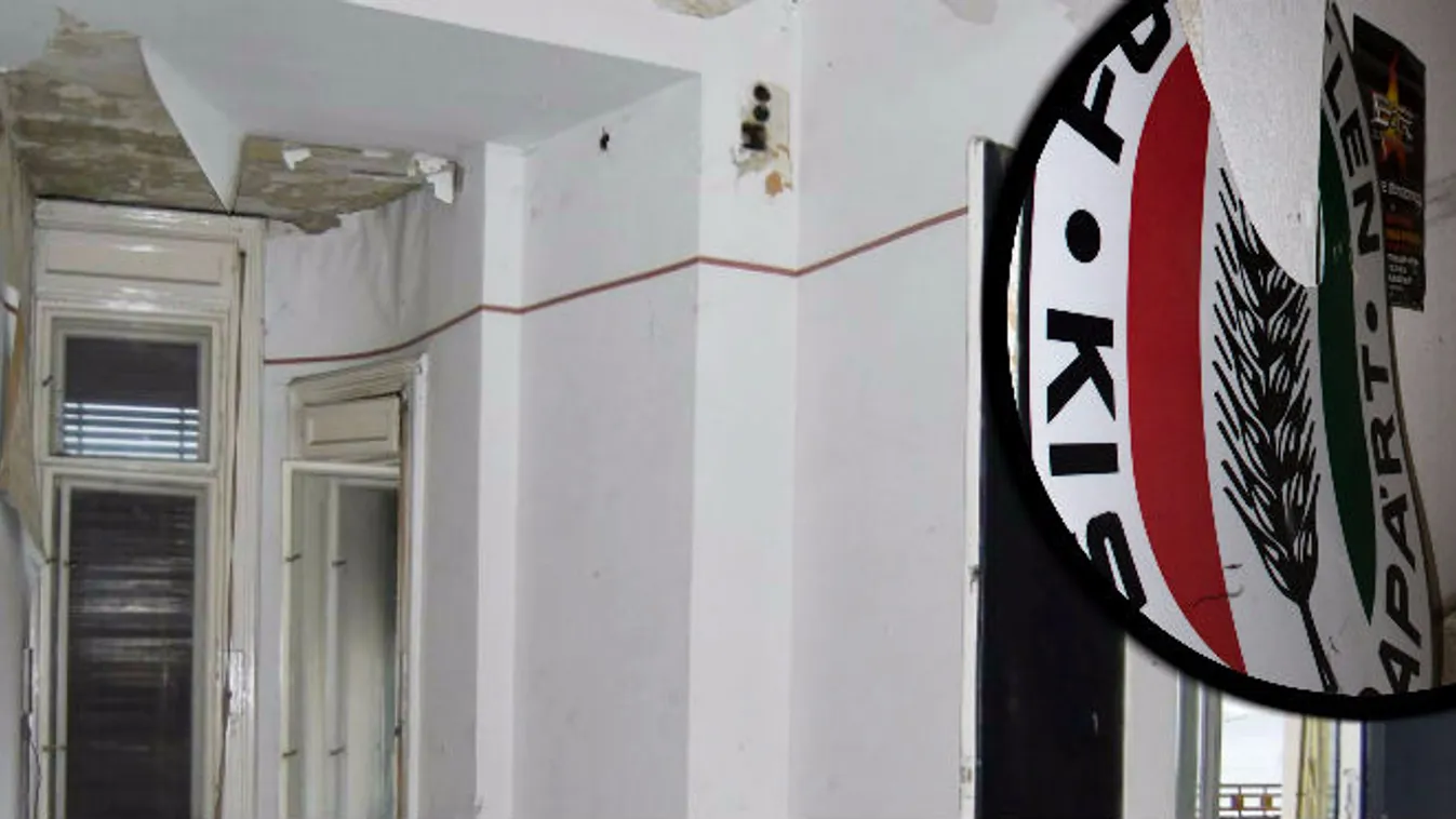 Kifosztották a kisgazdák egykori központját
