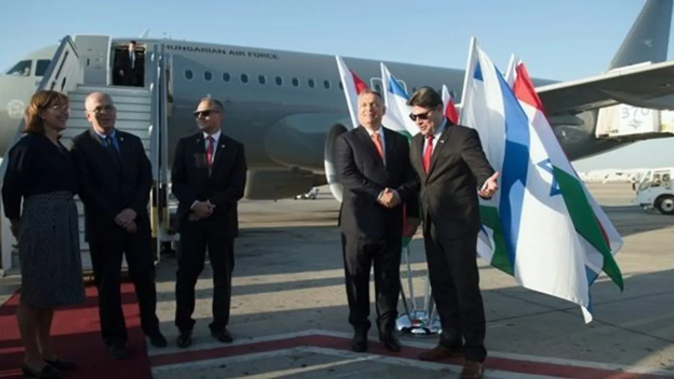 Videó: Orbán Viktor megérkezett Izraelbe