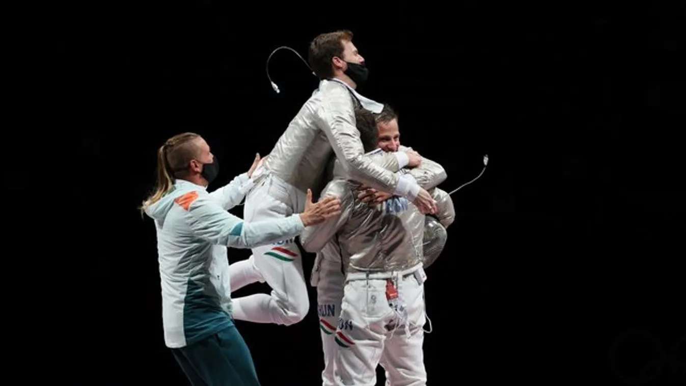 Szilágyi Áronék végre megünnepelték az olimpiát
