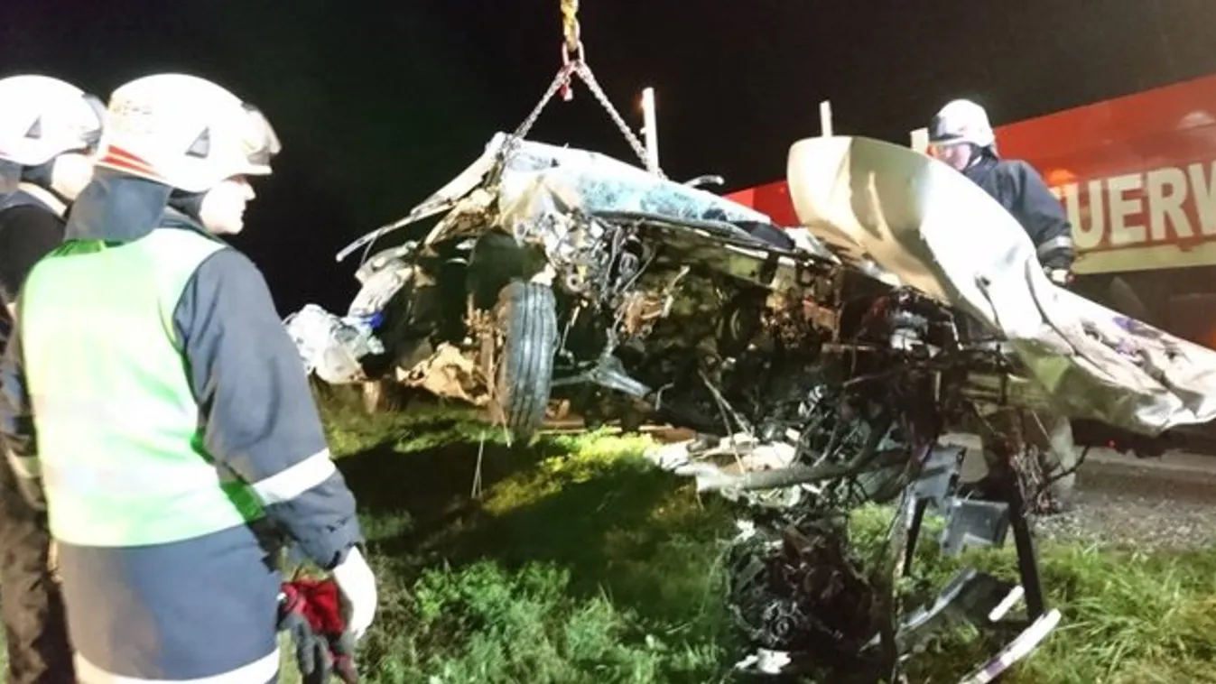220-szal csapódott pillérnek a magyar nő Ausztriában – brutális képek
