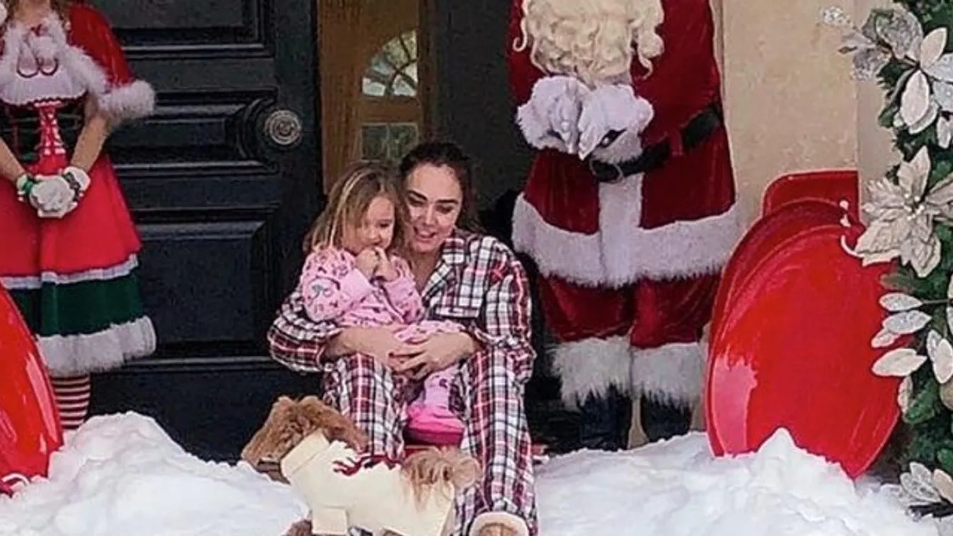 Tamara Ecclestone még havat is hozatott, hogy lánya szánkózhasson karácsonykor