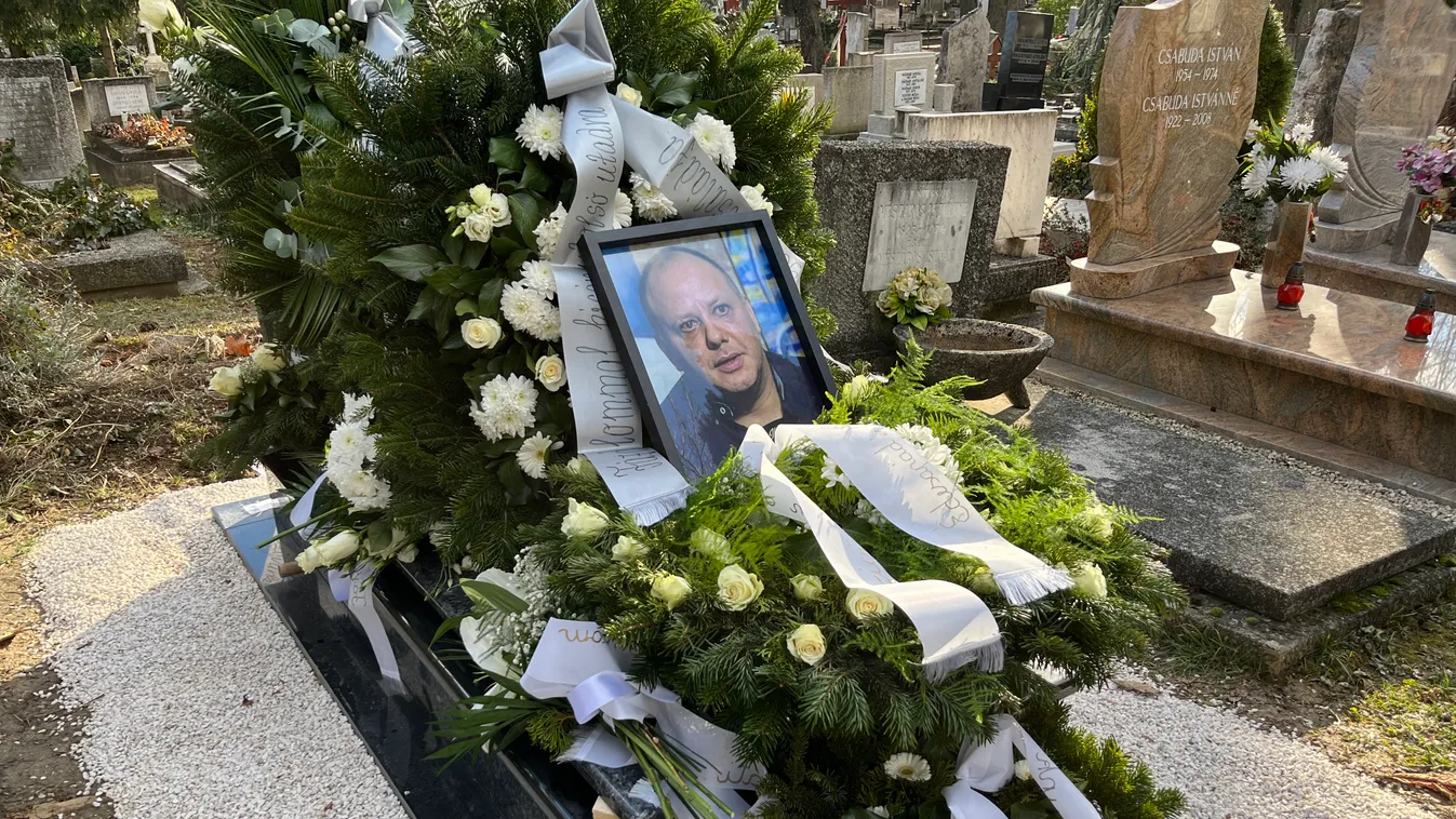 Eltemették Damu Rolandot, így néz ki a sírja