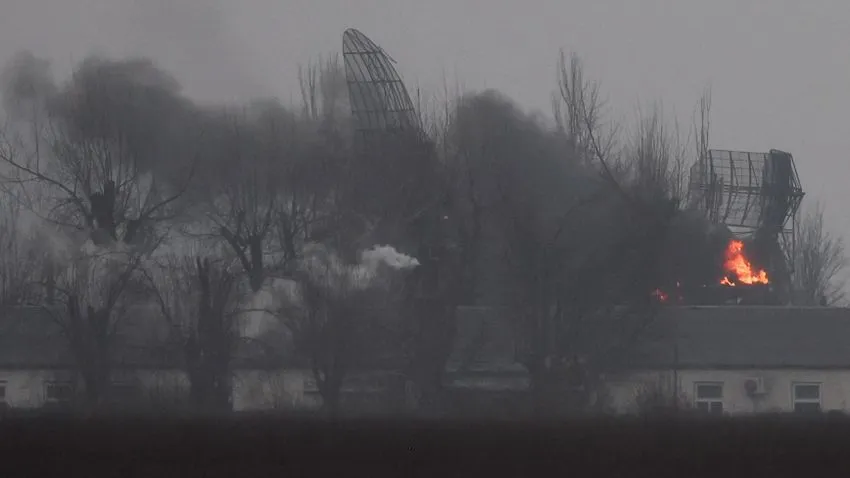 Videón, ahogy az ukránok kilőnek egy orosz gépet