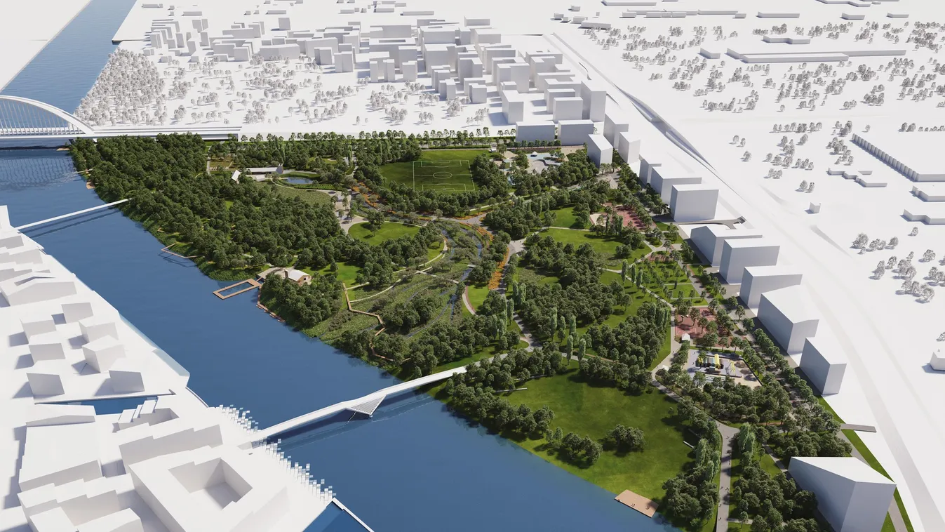 Újabb mérföldkőhöz érkezett a csepeli vizes park tervezése