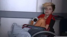 Arcon lőtték a katonák a Kijevből elmenekülő kamaszfiút