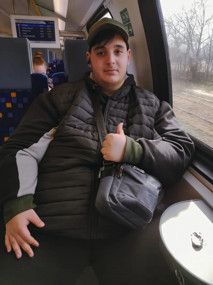 Rácz Géza, az ország legkövérebb tinédzsere