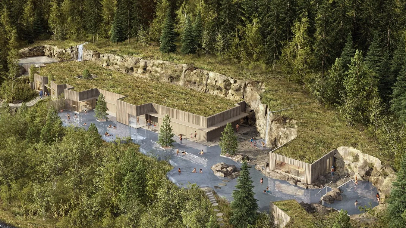 Egy erdő közepén lazíthatunk Izland új termálfürdőjében