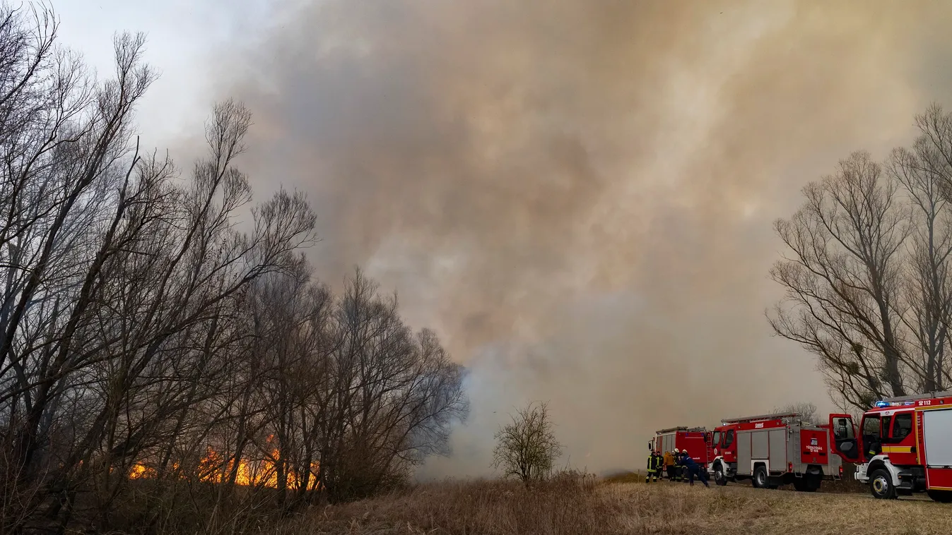 Leégett 600 hektárnyi terület, mire eloltották a tüzet a Kis-Balatonnál