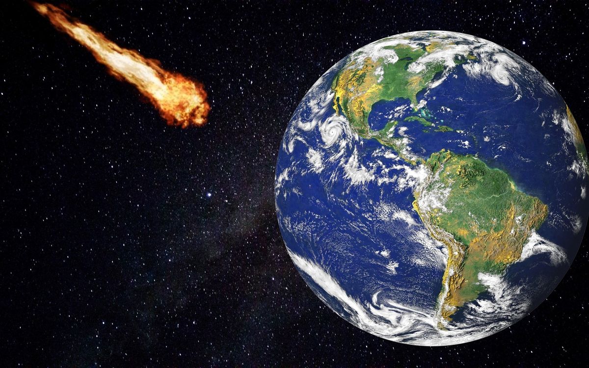 aszteroida, Pixabay, világűr, illusztráció