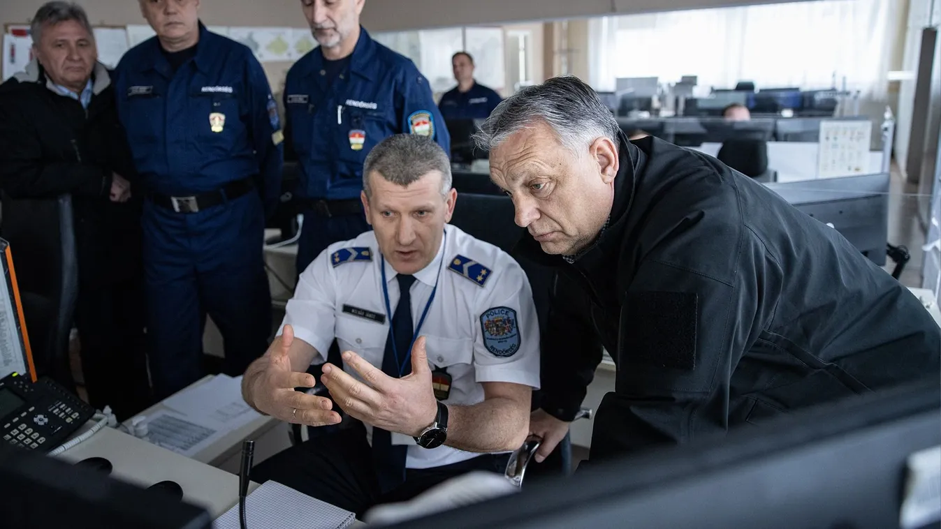 Fotók: Így telt Orbán Viktor második napja a határon